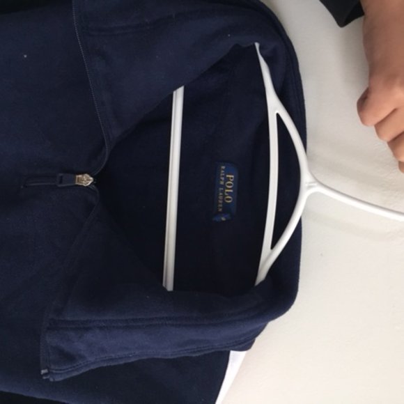Oversized Quarter-Zip Sweatshirt Polo Ralph Lauren - Picture 2 of 2